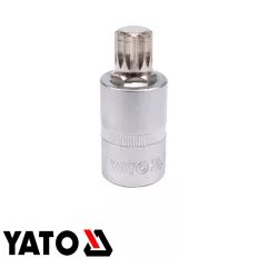   Yato YT-04345 SPLINE dugókulcs bit CrV/S2, 1/2" - M14 (L=55mm)