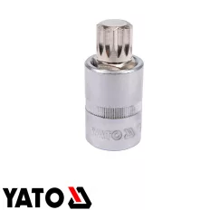   Yato YT-04346 SPLINE dugókulcs bit CrV/S2, 1/2" - M16 (L=55mm)