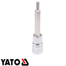   Yato YT-04351 SPLINE dugókulcs bit CrV/S2, 1/2" - M6 (L=100mm)