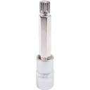 Yato YT-04354 SPLINE dugókulcs bit CrV/S2, 1/2" - M12 (L=100mm)