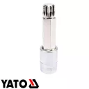 Yato YT-04357 SPLINE dugókulcs bit CrV/S2, 1/2" - M17 (L=100mm)