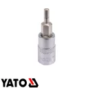 Yato YT-04370 dugókulcs imbusz  bit CrV/S2 acél 1/4" - 3 mm (L=37mm)