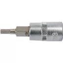 Yato YT-04370 dugókulcs imbusz  bit CrV/S2 acél 1/4" - 3 mm (L=37mm)