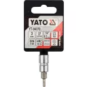 Yato YT-04370 dugókulcs imbusz  bit CrV/S2 acél 1/4" - 3 mm (L=37mm)
