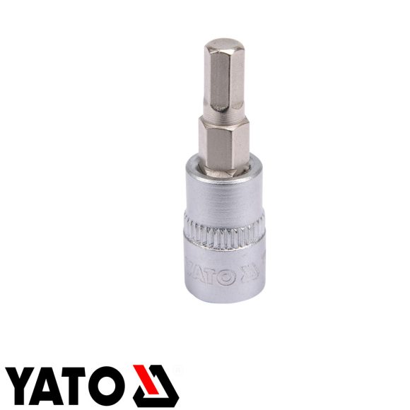 Yato YT-04372 dugókulcs imbusz  bit CrV/S2 acél 1/4" - 5 mm (L=37mm)