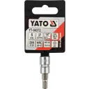 Yato YT-04372 dugókulcs imbusz  bit CrV/S2 acél 1/4" - 5 mm (L=37mm)