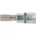 Yato YT-04374 dugókulcs imbusz  bit CrV/S2 acél 1/4" - 7 mm (L=37mm)