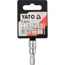 Yato YT-04374 dugókulcs imbusz  bit CrV/S2 acél 1/4" - 7 mm (L=37mm)