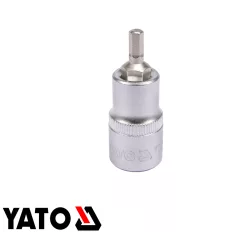   Yato YT-04381 dugókulcs imbusz  bit CrV/S2 acél 1/2" - 5 mm (L=50mm)
