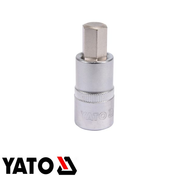 Yato YT-04386 dugókulcs imbusz  bit CrV/S2 acél 1/2" - 12 mm (L=50mm)