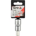 Yato YT-04386 dugókulcs imbusz  bit CrV/S2 acél 1/2" - 12 mm (L=50mm)