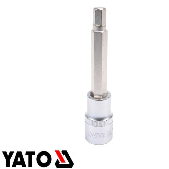 Yato YT-04394 dugókulcs imbusz  bit CrV/S2 acél 1/2" - 8 mm (L=100mm)