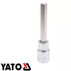   Yato YT-04395 dugókulcs imbusz  bit CrV/S2 acél 1/2" - 10 mm (L=100mm)