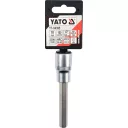 Yato YT-04395 dugókulcs imbusz  bit CrV/S2 acél 1/2" - 10 mm (L=100mm)