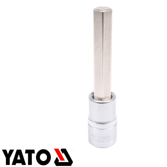 Yato YT-04396 dugókulcs imbusz  bit CrV/S2 acél 1/2" - 12 mm (L=100mm)