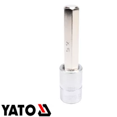   Yato YT-04397 dugókulcs imbusz  bit CrV/S2 acél 1/2" - 14 mm (L=100mm)