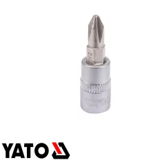   Yato YT-04412 dugókulcs PH2  bit CrV/S2 acél 1/4" (L=37mm)