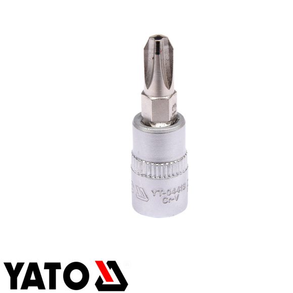 Yato YT-04413 dugókulcs PH3  bit CrV/S2 acél 1/4" (L=37mm)