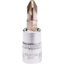 Yato YT-04418 dugókulcs PZ2  bit CrV/S2 acél 1/4" (L=37mm)