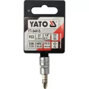 Yato YT-04418 dugókulcs PZ2  bit CrV/S2 acél 1/4" (L=37mm)