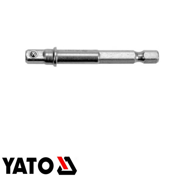 Yato YT-04625 dugókulcs adapter 1/4" hex >>> 1/4" négyzet , CrV (L=65mm)