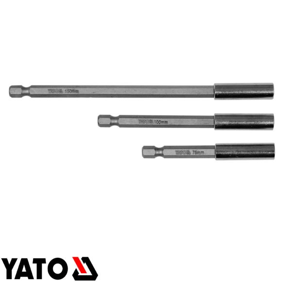 Yato YT-04699 mágneses bittartó szett 1/4" - 3 darab