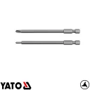 YATO YT-0493 TW behajtó bit szett 1/4" - TW0, TW1 x 100 mm (S2 acél)