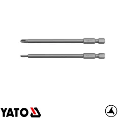   YATO YT-0493 TW behajtó bit szett 1/4" - TW0, TW1 x 100 mm (S2 acél)