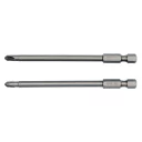 YATO YT-0496 TW behajtó bit szett 1/4" - TW1, TW3 x 100 mm (S2 acél)