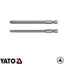 YATO YT-0497 TW behajtó bit szett 1/4" - TW2, TW4 x 100 mm (S2 acél)
