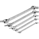 Yato YT-05320 csuklós torx kulcs készlet CrV, T15-T60 (5 részes)