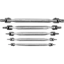 Yato YT-05320 csuklós torx kulcs készlet CrV, T15-T60 (5 részes)