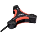 Yato YT-05644 torx és imbuszkulcs készlet (CrV.), összecsukható (26 részes)
