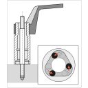 Yato YT-06033 roncsolt csavarfej-törtcsavar-tőcsavar kiszedő készlet, 17 részes