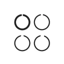 Yato YT-0607 csőrös fogó biztosító gyűrűkhöz CrV (külső, egyenes, 225 mm)