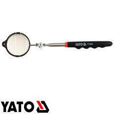   Yato YT-0663 vizsgáló tükör LED lámpával teleszkópos nyéllel (265-920 mm hossz)