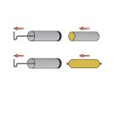 Yato YT-07041 erősített karos zsírzó, kétfokozatú 500 cm3 (420/700 bar)