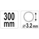 Yato YT-0709 tömlő zsírzóhoz - 300 mm