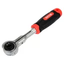 Yato YT-07200 racsnis hajtószár 1/4" CrV, 72T - forgófejes 145 mm