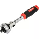 Yato YT-07201 racsnis hajtószár forgófejjel 3/8" CrV, 72T - 195 mm