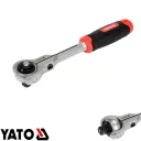 Yato YT-07202 racsnis hajtószár forgófejjel 1/2" CrV, 72T - 255 mm