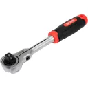 Yato YT-07202 racsnis hajtószár forgófejjel 1/2" CrV, 72T - 255 mm