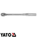 Yato YT-07500 nyomatékkulcs 10-60 Nm (CrV.), 3/8", 378-400 mm