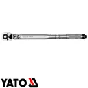 Yato YT-0760 nyomatékkulcs 42-210 Nm (CrV.), 1/2", 445-465 mm