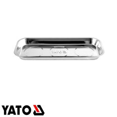 Yato YT-0831 rozsdamentes acél mágnestálca - 350x150 mm