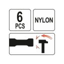 Yato YT-08477 műanyag véső készlet, 6 részes