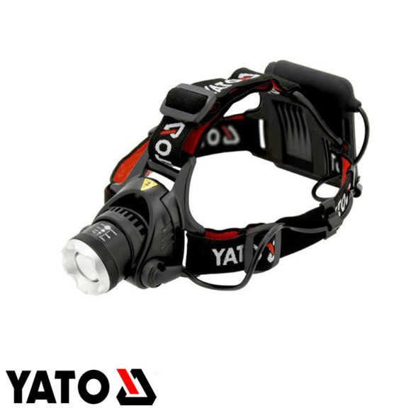 Yato YT-08591 elemes led fejlámpa állítható fókusszal, 450 lm (4xAA elem)