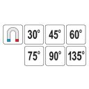 Yato YT-0866 hegesztő mágnes 64x95x14 mm (11,5 kg)