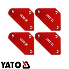   Yato YT-08677 hegesztő mágnes szett 43x72x12 mm (4,5 kg), 4 részes