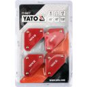 Yato YT-08677 hegesztő mágnes szett 43x72x12 mm (4,5 kg), 4 részes